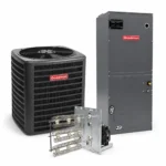 Goodman 1.5 Ton 15.2 SEER2 Electric System – Air Conditioning System + HeatKit