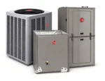 Rheem Select 1.5 Ton 15.2 SEER2 Gas Split System – 80% AFUE – Multi-Position