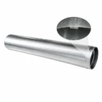 M&M - 8" x 60" 30GA Galvanized Round Snaplock Duct Pipe