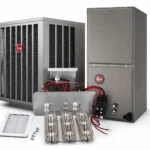 Rheem Select 2.5 Ton 15.2 SEER2 Electric System – Air Conditioning System + HeatKit / Multiposition