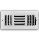 TRUaire - 10" x 8" 3-Way Side Wall/Ceiling Register