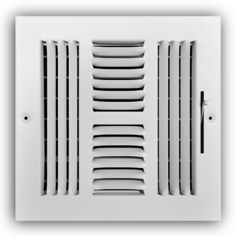 Screenshot 2026-05-26 125807 TRUaire - 10" x 10" 4-Way Side Wall/Ceiling Register - Image 1