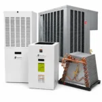 Rheem Select 1.5 Ton Mobile Home Heat Pump Complete HVAC System 14.3 SEER2