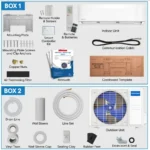MRCOOL Advantage Series Mini Split System Installation Kit Components with Indoor and Outdoor Units and Line Set | Xpress Supply